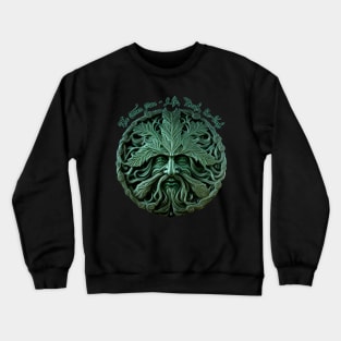 The Green Man - Life, Death, Rebirth Crewneck Sweatshirt